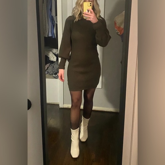 Lulus Knit Sweaterdress - Style: Loving You Fondly - Picture 8 of 8